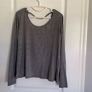 Orangetheory long sleeve opened back